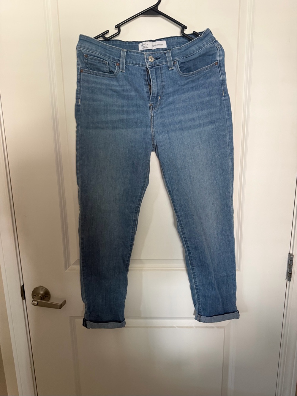 Levi's Straus Light Blue Ankle Crop Jeans